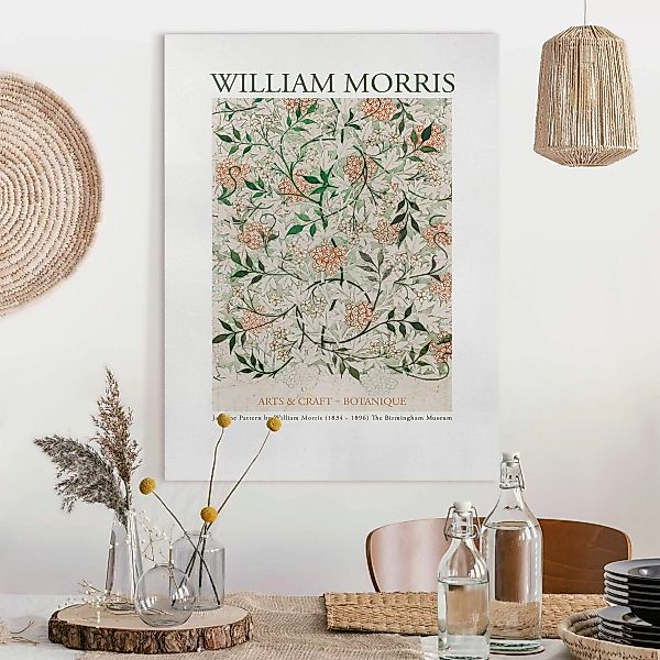 Leinwandbild William Morris - Jasmine Pattern günstig online kaufen