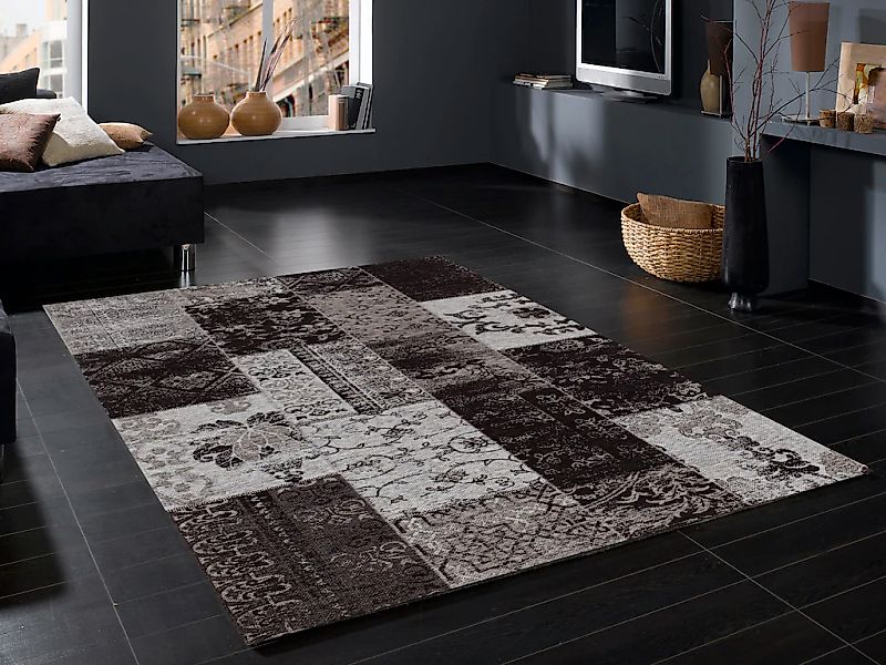 OCI DIE TEPPICHMARKE Teppich "Alanis Allover" rechteckig 5 mm Höhe Flachgew günstig online kaufen