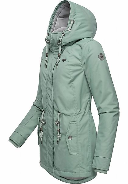 Ragwear Winterjacke "Monadis Black Label", mit Kapuze, stylischer Winterpar günstig online kaufen