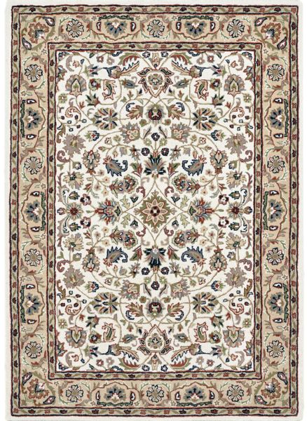 THEKO Wollteppich "Royal Orient Isfahan" rechteckig 14 mm Höhe handgetuftet günstig online kaufen