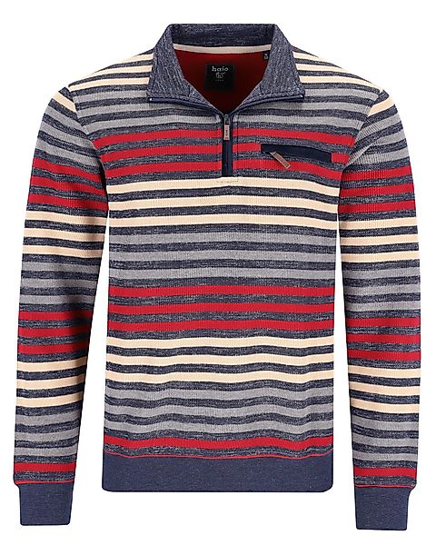 Hajo Sweatshirt Geringeltes Sweatshirt in Effektgarn günstig online kaufen