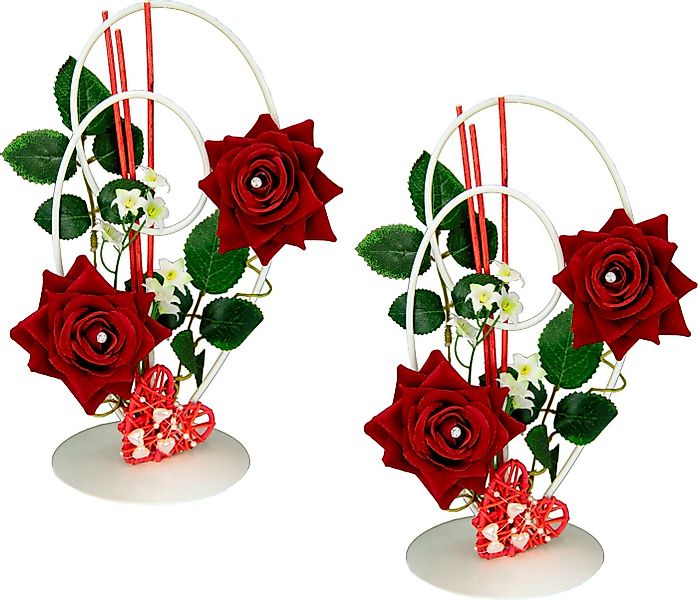 Kunstpflanze Rose, I.GE.A. günstig online kaufen