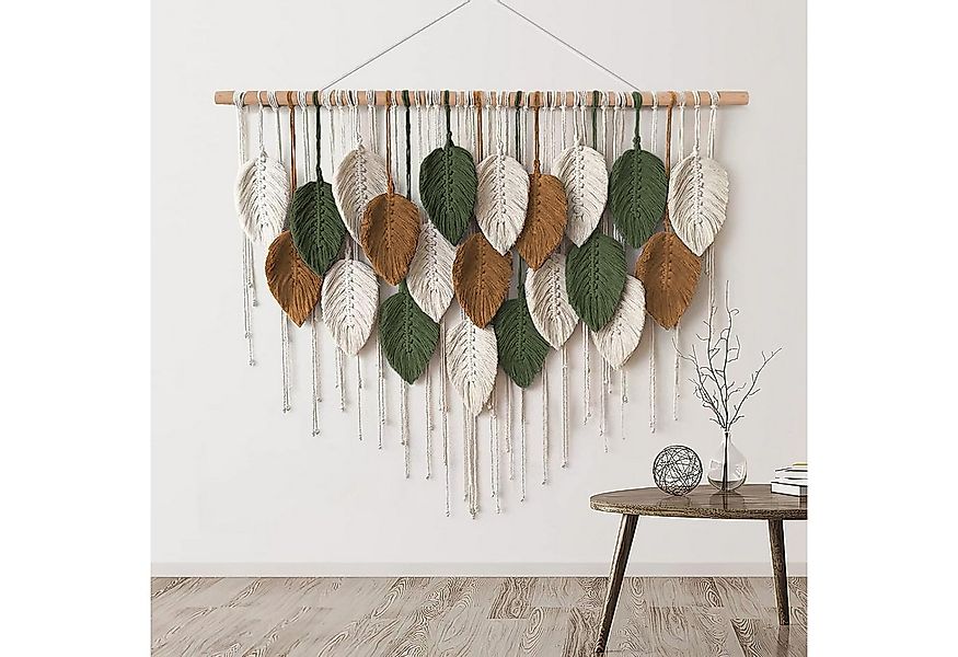 Kaket Wanddekoobjekt Wandbehang Wandteppich, Boho Makramee Gewebte Handgema günstig online kaufen