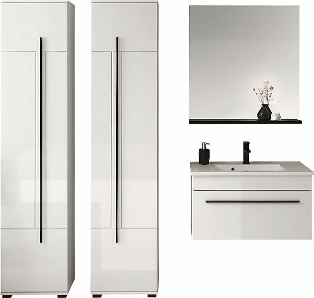 INOSIGN Badmöbel-Set "Cantara, Bad im modernen Design, 4-teiliges Badezimme günstig online kaufen