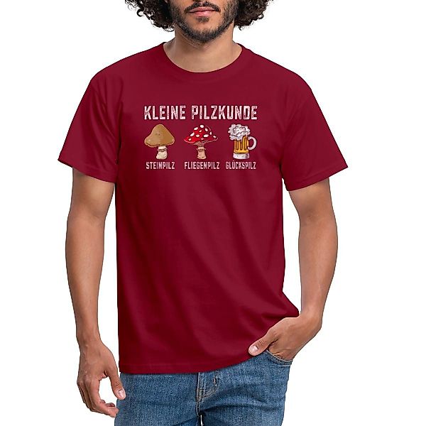 Spreadshirt T-Shirt Kleine Pilzkunde Bier Geschenk günstig online kaufen