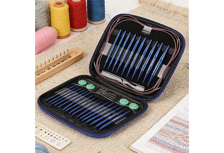 REDOM Rundstricknadeln Stricknadeln Austauschbares Rundstricknadel-Set, mit günstig online kaufen