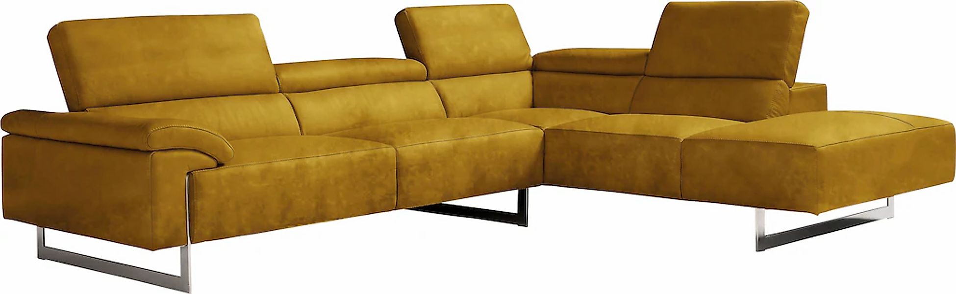 Egoitaliano Ecksofa "Malika, elegant und bequem, Designsofa, L-Form", mit O günstig online kaufen