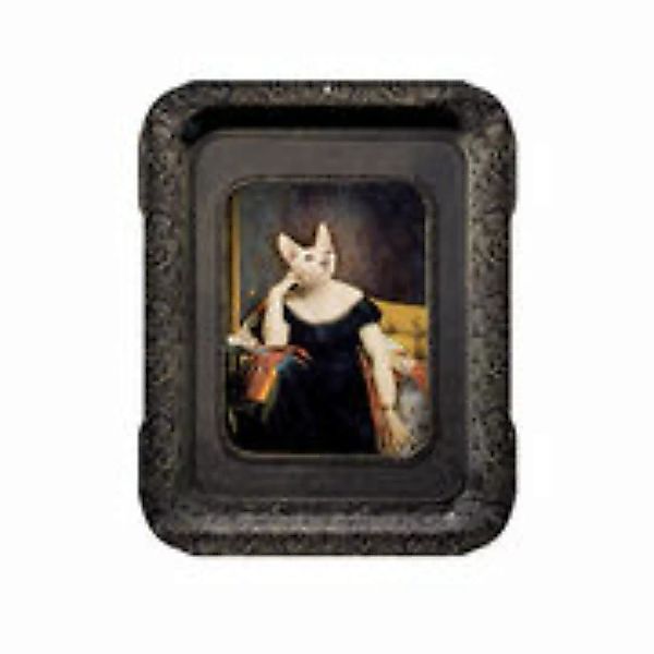 Tablett Visconti Victoire plastikmaterial bunt Gemälde - H 45 cm - Ibride - günstig online kaufen