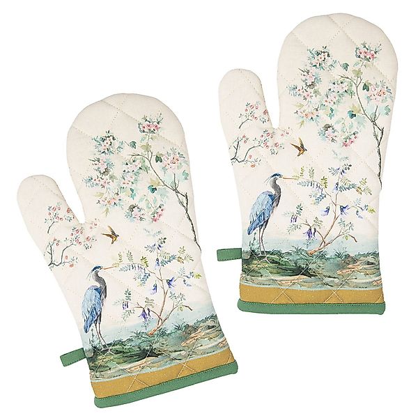 Clayre & Eef Topfhandschuhe Birds in günstig online kaufen