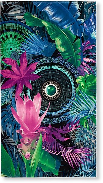 hip Strandtuch »Zehra«, (1 St., Strandtuch 50 x 100 cm), Baumwolle, Velours günstig online kaufen