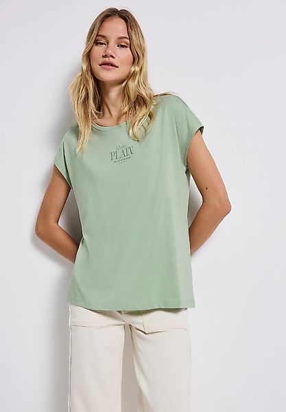 STREET ONE Shirttop, mit Wording Print günstig online kaufen