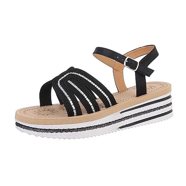 Ital-Design Damen Freizeit Plateausandaletten (86526986) Keilabsatz/Wedge günstig online kaufen