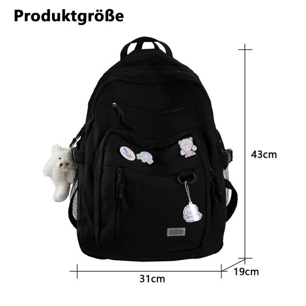 REDOM Laptoprucksack Laptoptasche Rucksäcke Schulrucksack Alltagsdaypack günstig online kaufen