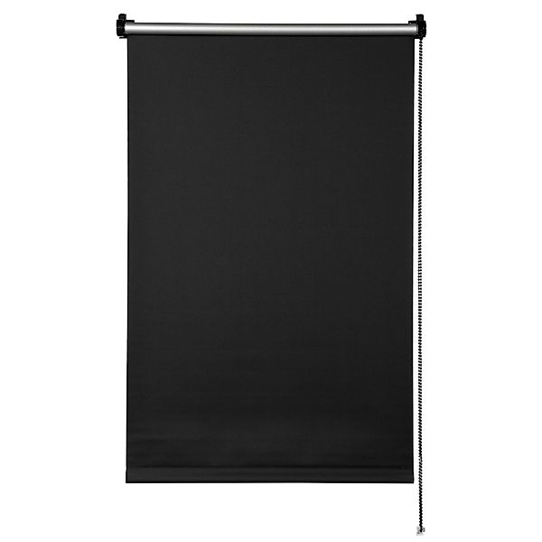 Gardinia Rollo EasyFix Thermo 90 cm x 150 cm Schwarz günstig online kaufen