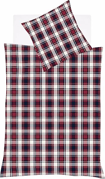 fleuresse Bettwäsche "Lech 4264" 3 Stk. tlg. Edelflanell, Baumwolle, in Gr. günstig online kaufen