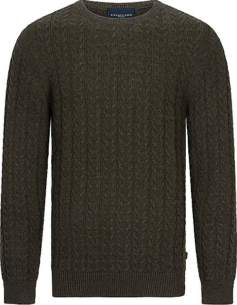 Cavallaro Orvieto Pullover Dunkelgrün - Größe M günstig online kaufen