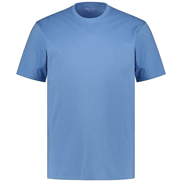 CASA MODA T-Shirt aus Baumwolle Farbe mittelblau Größe: 7XL günstig online kaufen