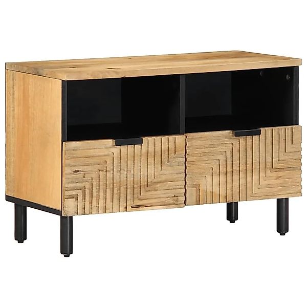 vidaXL TV-Schrank Braun 70x33x46 cm Massivholz Mango 4017721 günstig online kaufen