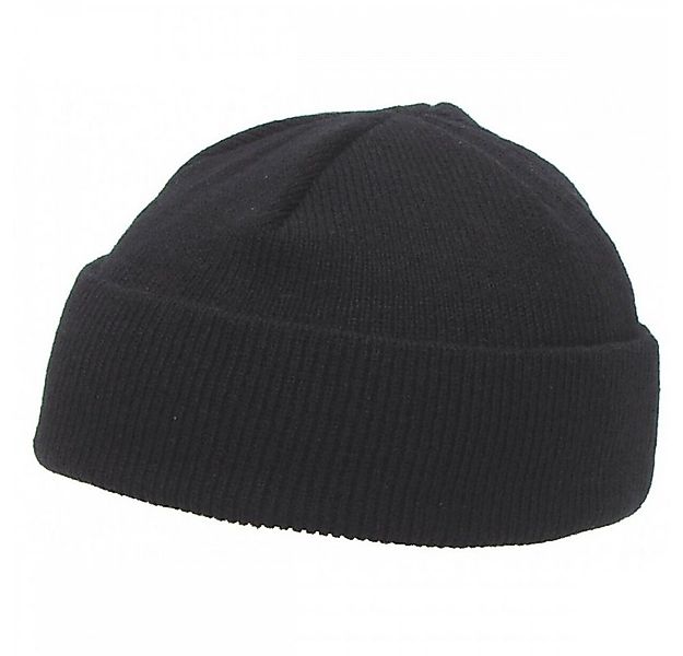 MFH Beanie Rollmütze, Polyacryl, schwarz, fein gestrickt, extra kurz (Packu günstig online kaufen
