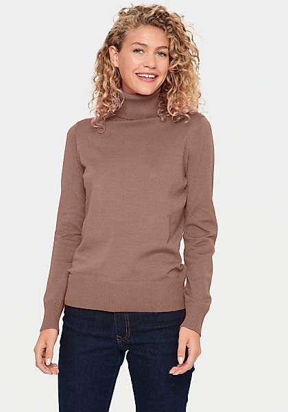 Saint Tropez Rollkragenpullover "J2046, MilaSZ Rollneck" Viskosemischung, C günstig online kaufen