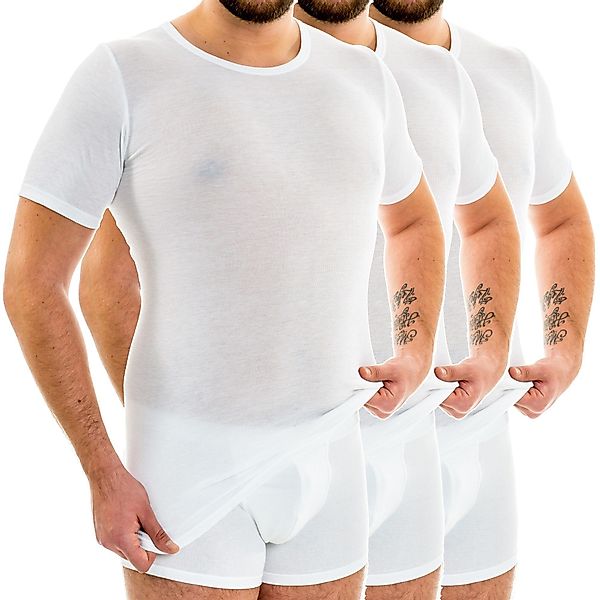 HERMKO Unterziehshirt 3847 3er Pack Herren günstig online kaufen