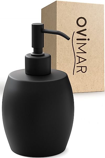 ovimar Seifenspender Hitra, (1-tlg), aus Edelstahl in Schwarz zur günstig online kaufen
