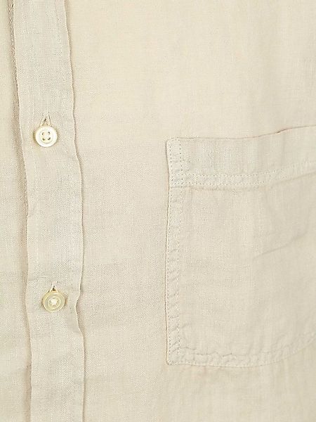 BOSS Relegant Hemd Leinen Ecru - Größe XL günstig online kaufen