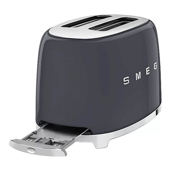 Smeg - TSF01 2-Scheiben Toaster - anthrazit/lackiert/BxHxT 32,5x19,8x19,5cm günstig online kaufen
