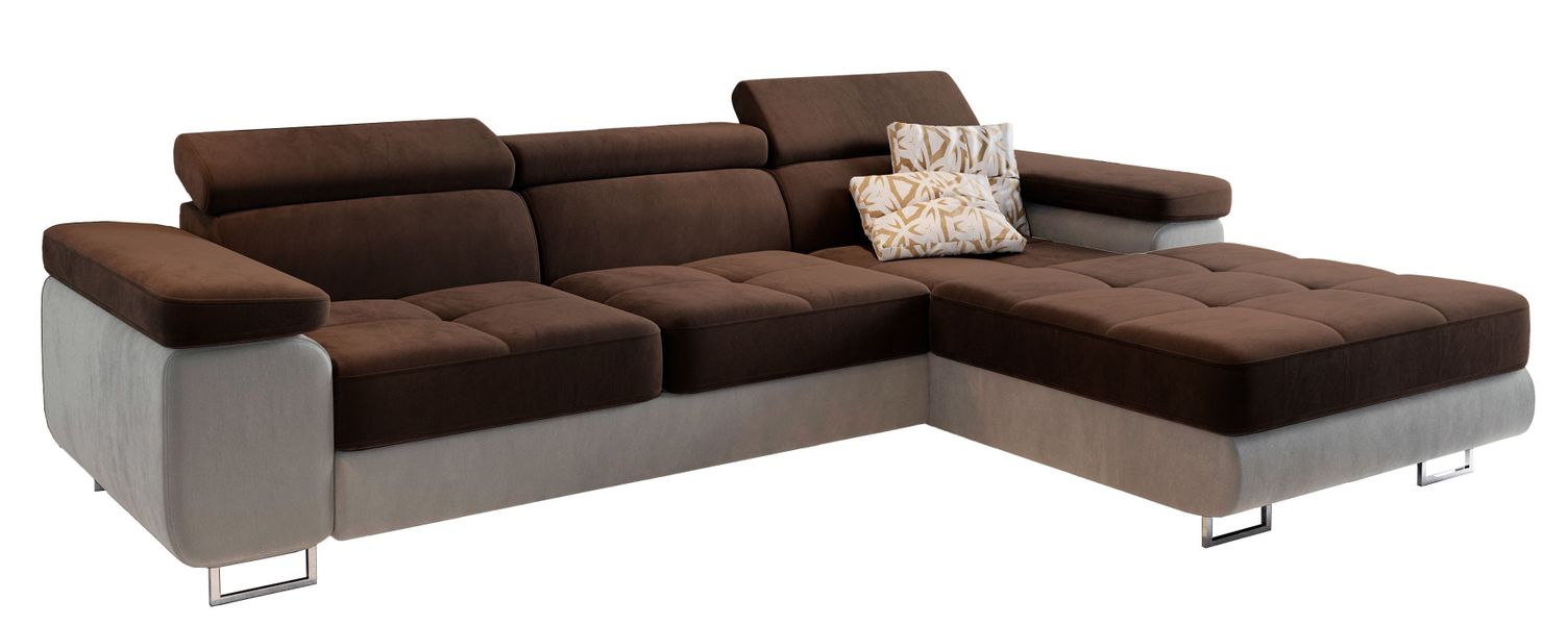Masseno Ecksofa ELMA mit Schlaffunktion L-Form, günstig online kaufen