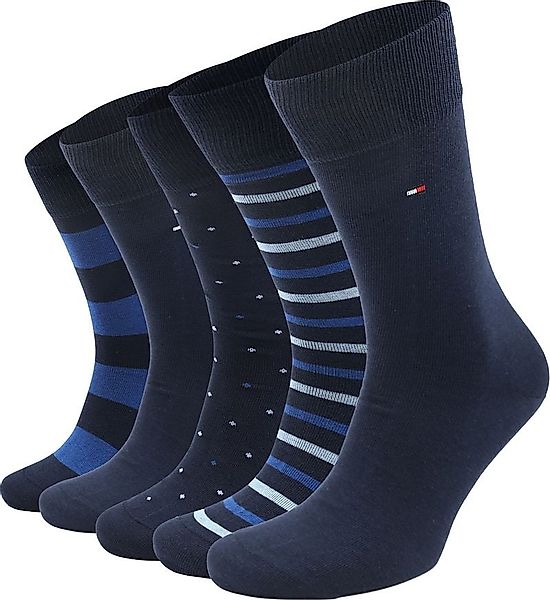 Tommy Hilfiger Giftbox 5-Pack Navy - Größe 43-46 günstig online kaufen