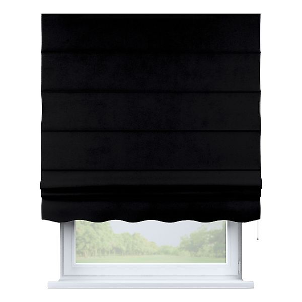 Dekoria Raffrollo Firenze, schwarz, 120 x 160 cm günstig online kaufen