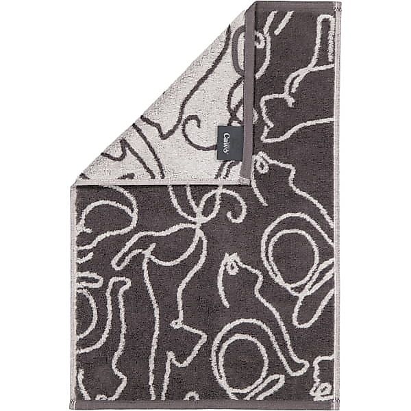 Cawö Handtücher CUTE CATS EDITION Cats 6264 - Farbe: basalt/platin - 77 - G günstig online kaufen