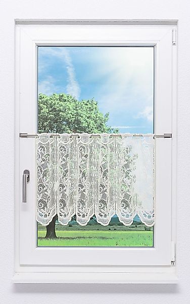 LYSEL® Scheibengardine Ranke, (1 St), transparent, günstig online kaufen