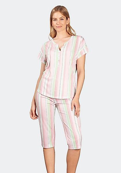 Hajo 5-Pocket-Hose Capri Schlafanzug, Klima-Soft günstig online kaufen