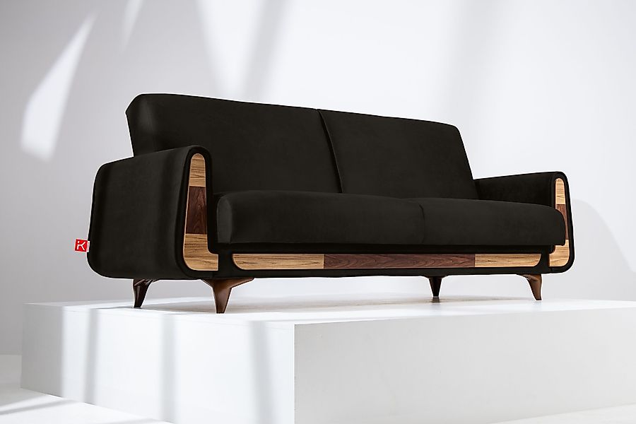 KONSIMO® 3-Sitzer, GUSTAVO, Sofa mit Schlaffunktion, günstig online kaufen