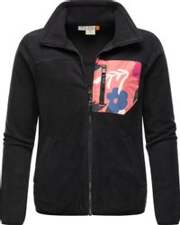 Ragwear Sweatjacke "Appolo" Modische Fleecejacke mit Stehkragen günstig online kaufen