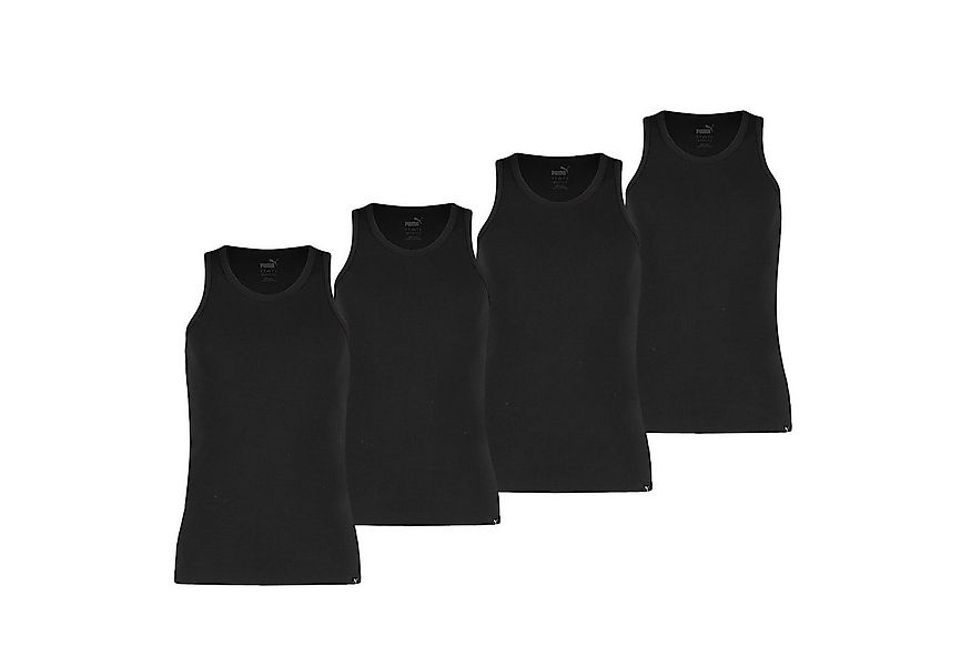 PUMA Unterhemd Herren Unterhemd 4er Pack Baumwolle (Packung, 4er Pack) günstig online kaufen