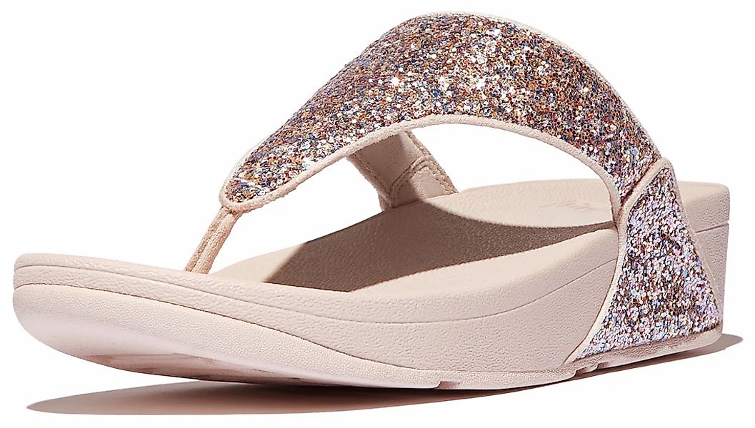 Fitflop Zehentrenner "LULU MULTI-TONAL GLITTER TOE", Badeschuh, Slides, San günstig online kaufen