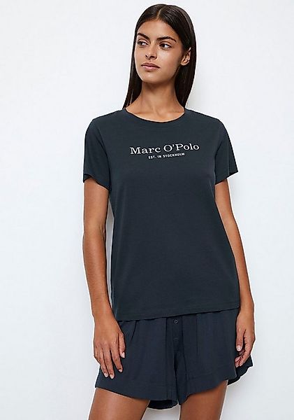 Marc O'Polo Unterziehshirt Mix & Match Cotton-Woven mit Logoprint auf der B günstig online kaufen