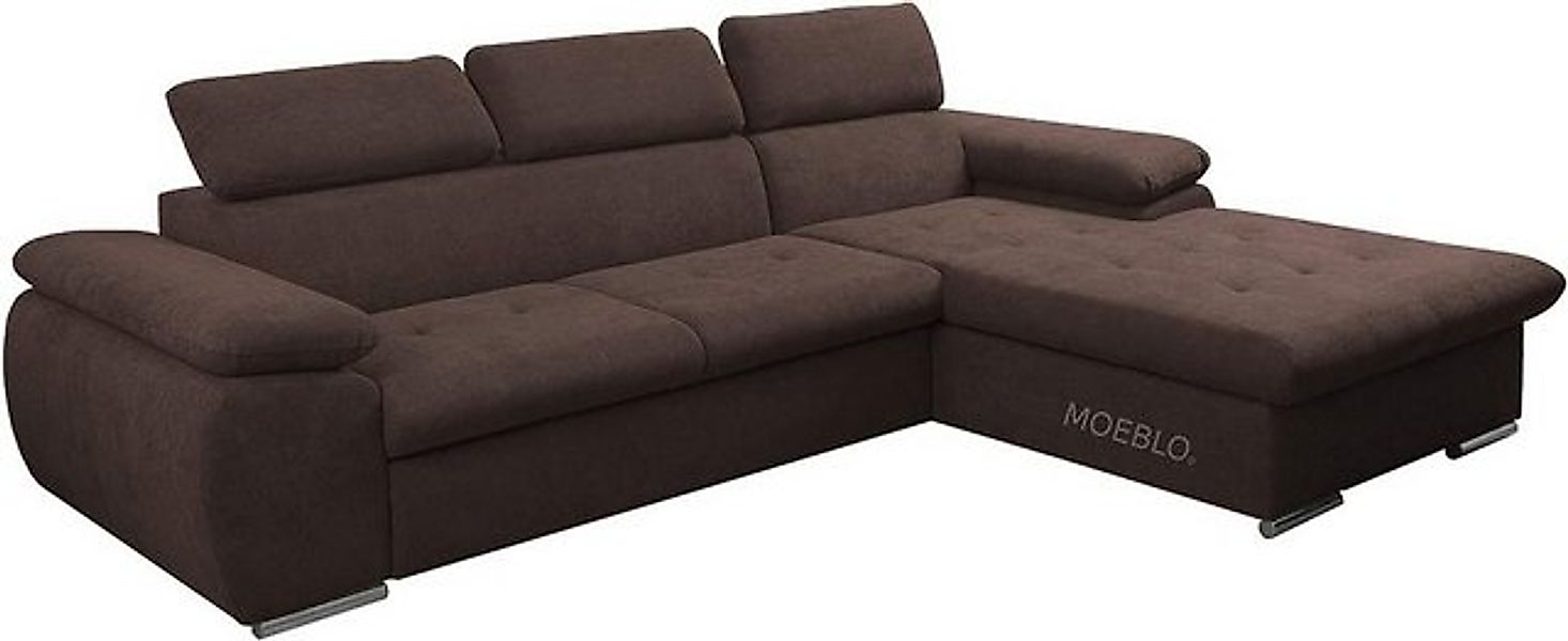 MOEBLO Ecksofa Nilux, Sofa Couch L-Form günstig online kaufen