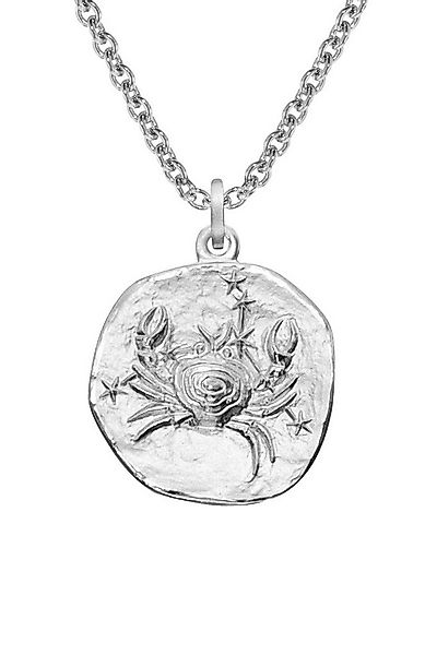 trendor Kette mit Anhänger Krebs mit 925 Silber Ø 16 mm günstig online kaufen
