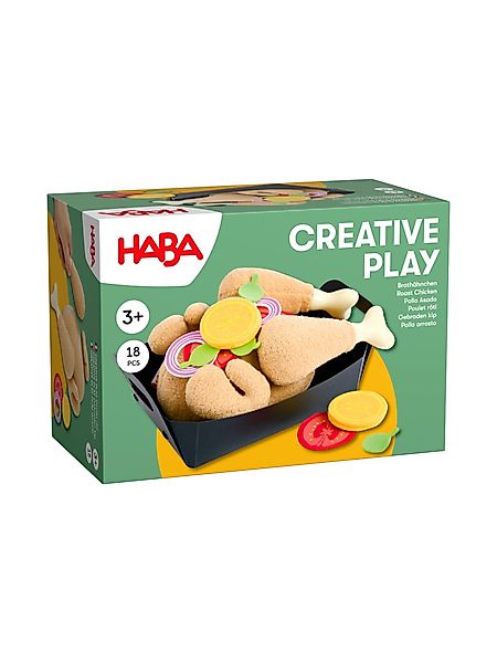Haba Stoffpuppe Creative Play - Brathähnchen, günstig online kaufen