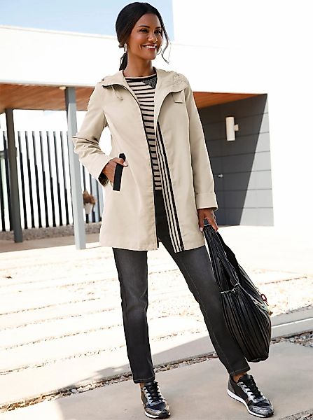 Classic Basics Langjacke mitKapuze günstig online kaufen