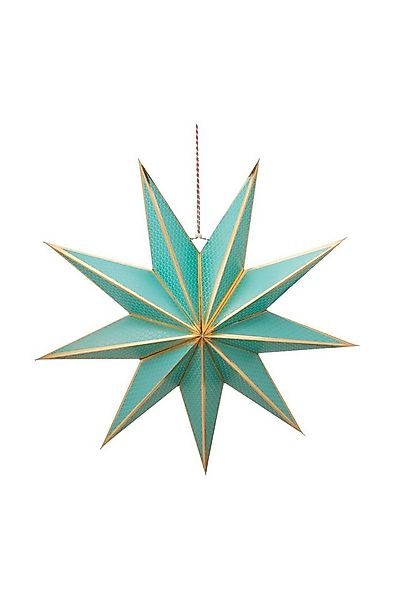 PiP Studio Dekofigur Christmas Star Paper Green 60 cm, Christmas Star Paper günstig online kaufen