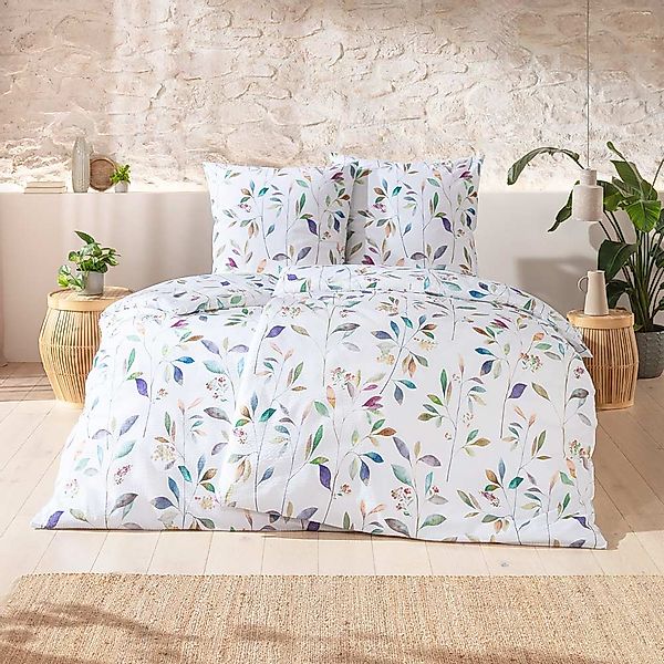 Estella Bettwäsche "Brenda" 2 tlg. Feiner Seersucker aus 100% Baumwolle günstig online kaufen