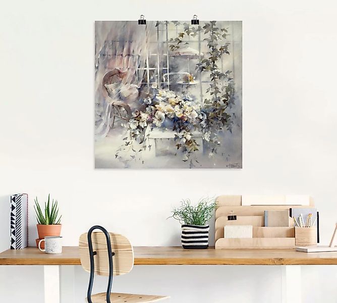 Artland Wandbild "Bezaubernde Moment", Blumen, (1 St.), als Leinwandbild, P günstig online kaufen