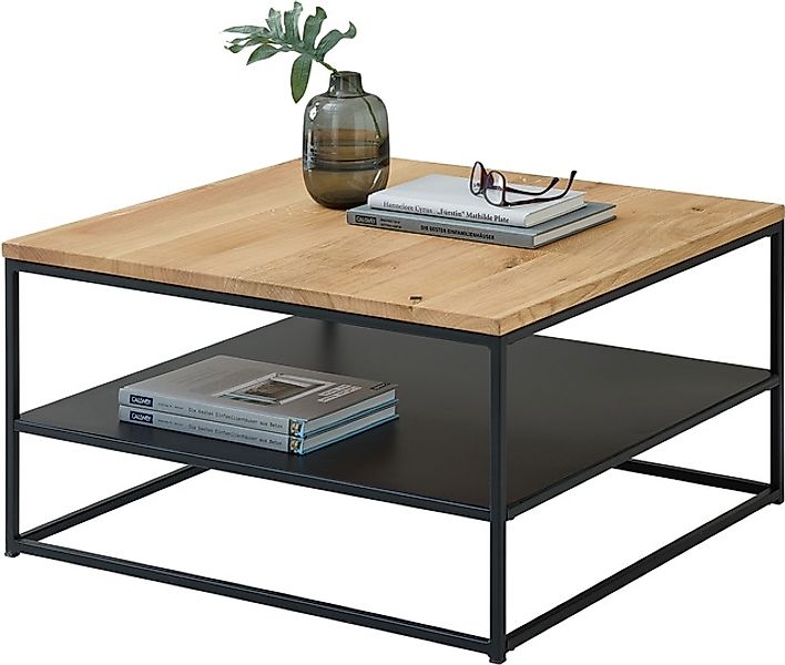 Stolkom Couchtisch »Tilda Wohnzimmertisch Massivholz im Industrial Style Bx günstig online kaufen