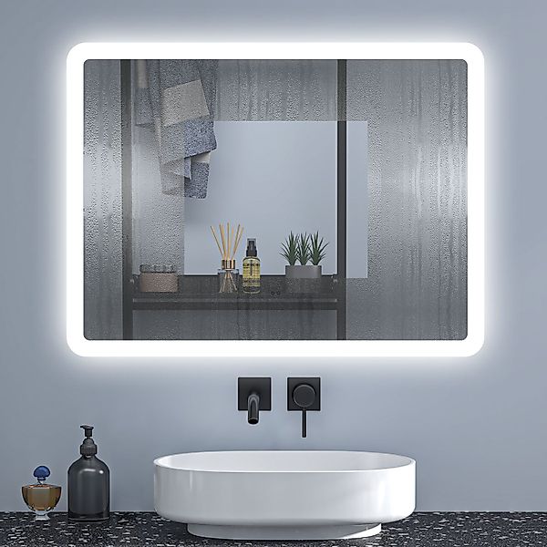 Aica Sanitär Badspiegel Wandspiegel SensorSchalter Beschlagfrei+Helligkeit günstig online kaufen