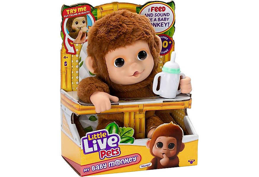 Moose Toys Spielfigur Moose Toys Little Live Pets - Mein kleiner Affe günstig online kaufen