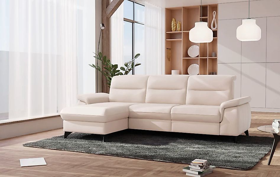 sit&more Ecksofa "Astoria L-Form" wahlweise mit motorischer Relaxfunktion günstig online kaufen